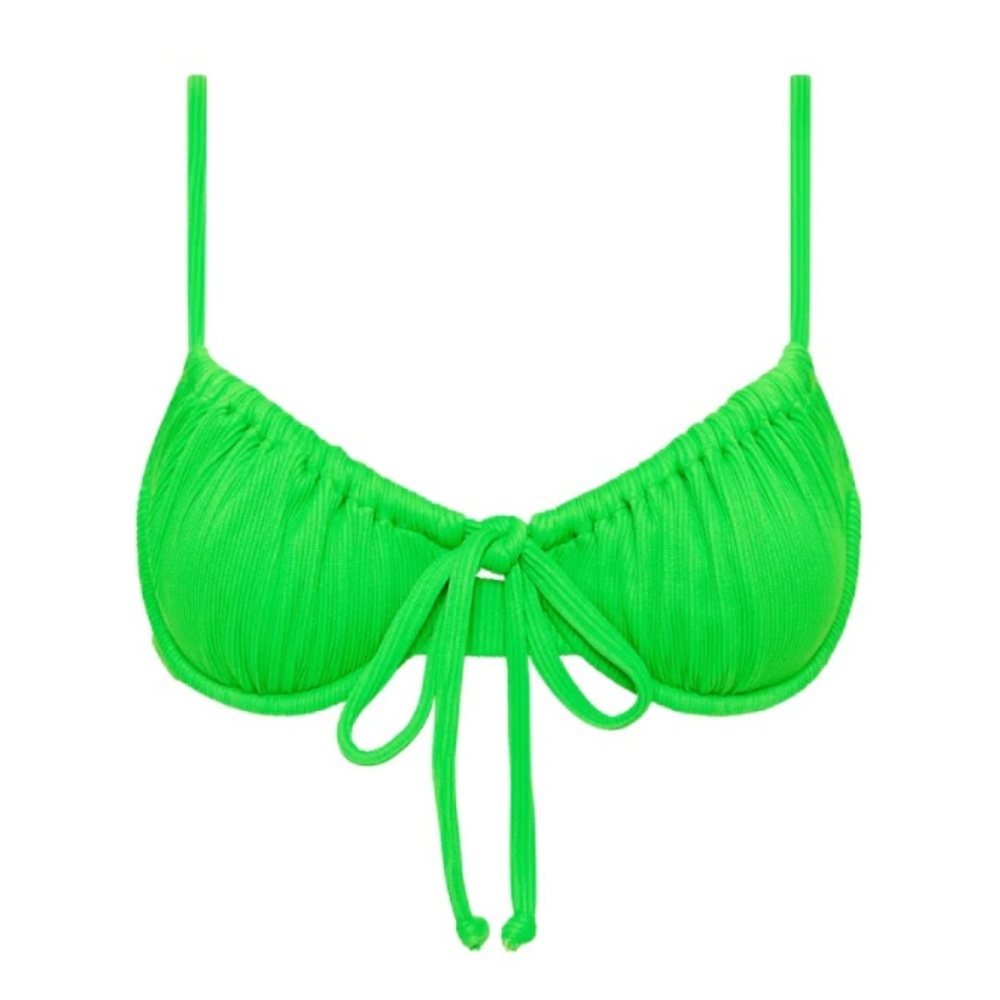 Kulani Kinis BRAND NEW WITH TAGS green bikini top